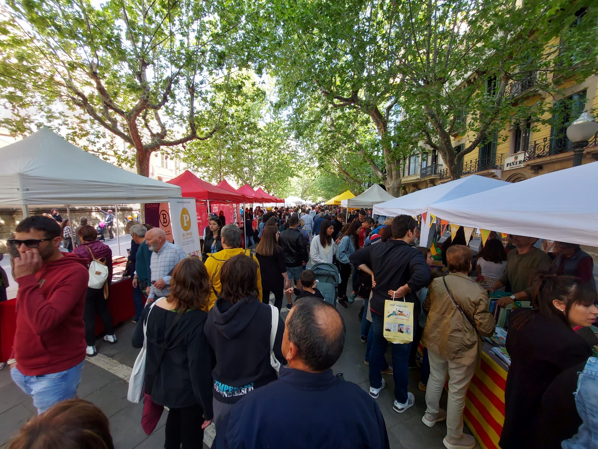 La diada de Sant Jordi 2023, a Manresa