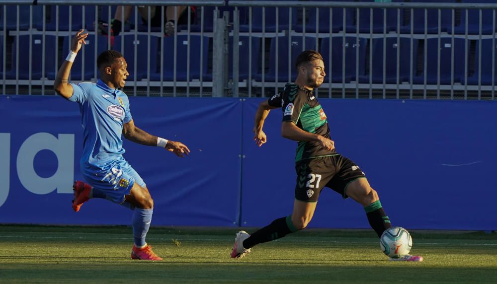 Las mejores imágenes del partido entre el Fuenlabrada y el Elche