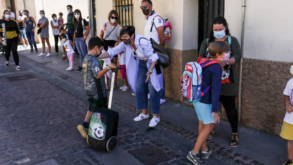 GALERÍA | La vuelta al cole en Zamora en el año del coronavirus, en imágenes