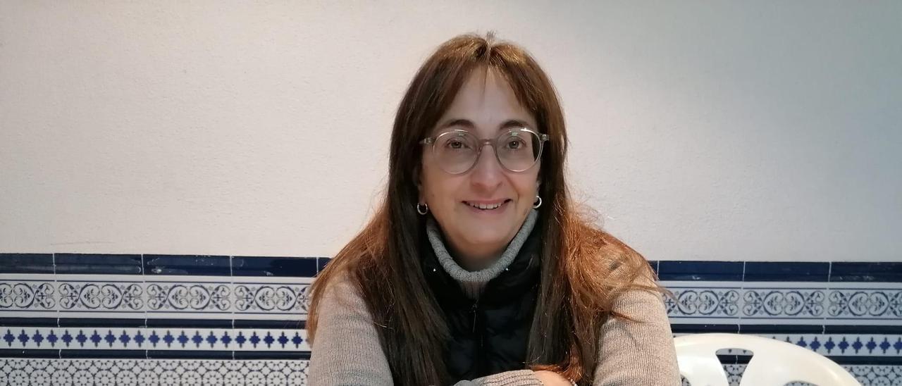 Isabel Martínez Escribano, la nueva presidenta de la Junta Gestora de las Fallas de Elda.