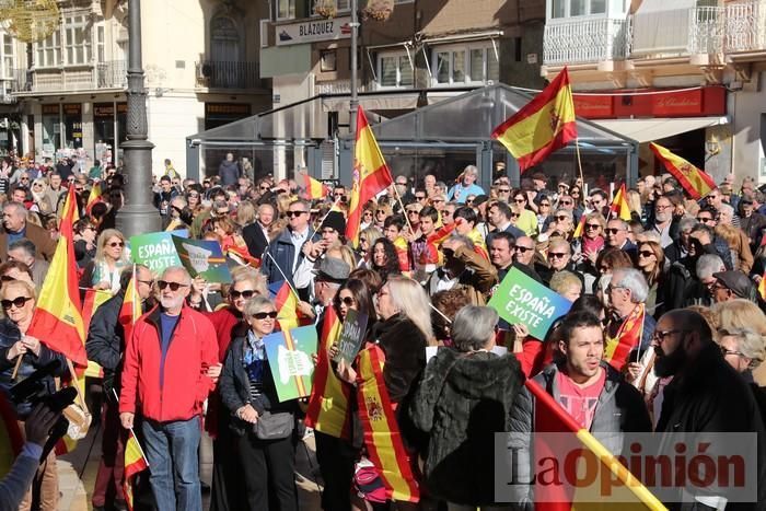 Concentración 'España existe' en Cartagena