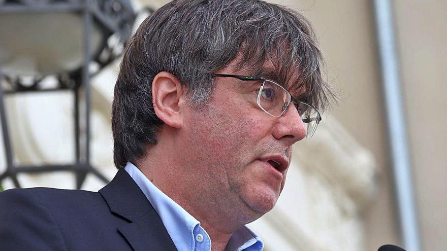 Conferència de Carles Puigdemont a la Universitat d&#039;Estiu de Prada de Conflent.