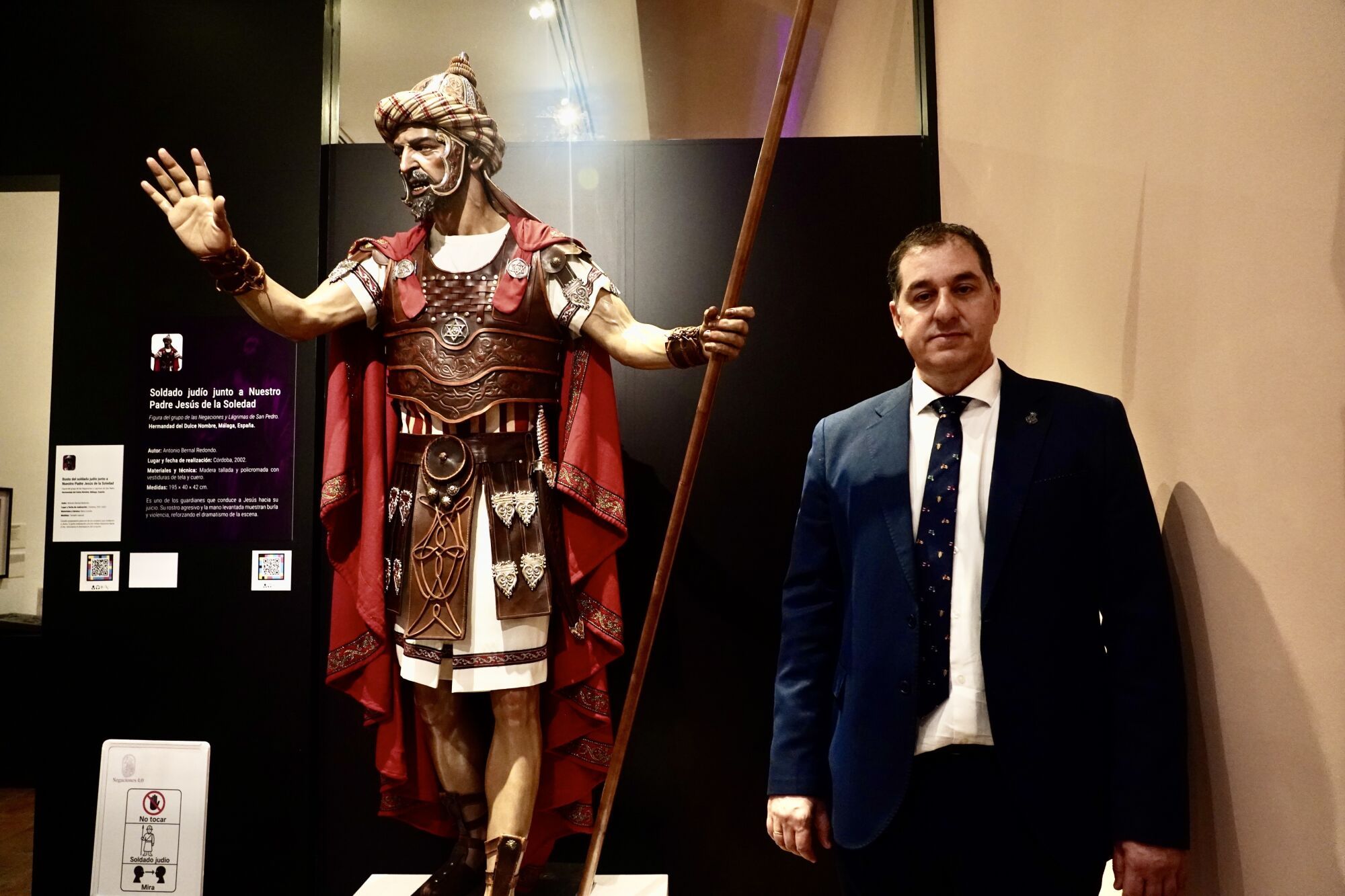 Exposición del Dulce Nombre en el Museo Jesús Castellanos de la Agrupación de Cofradías