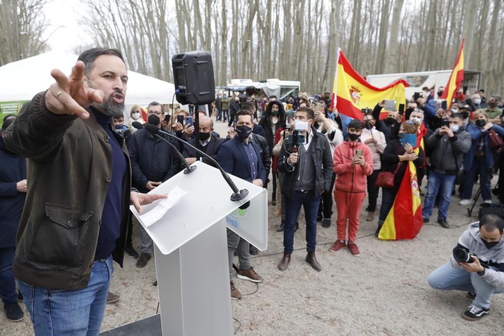 Acte electoral de Vox a Girona amb Santiago Abascal