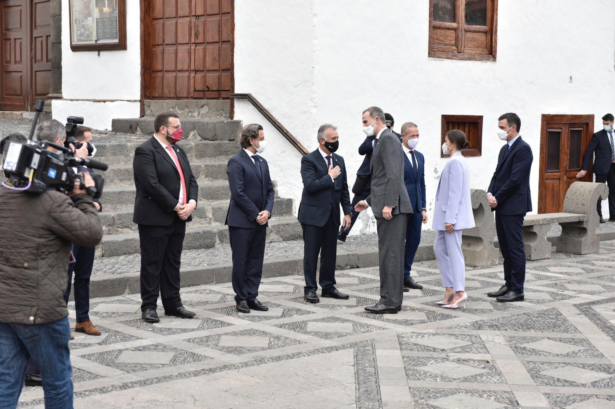 Acto de apoyo y homenaje al pueblo de La Palma