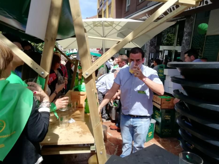 La Preba de la sidra en Gascona 2019