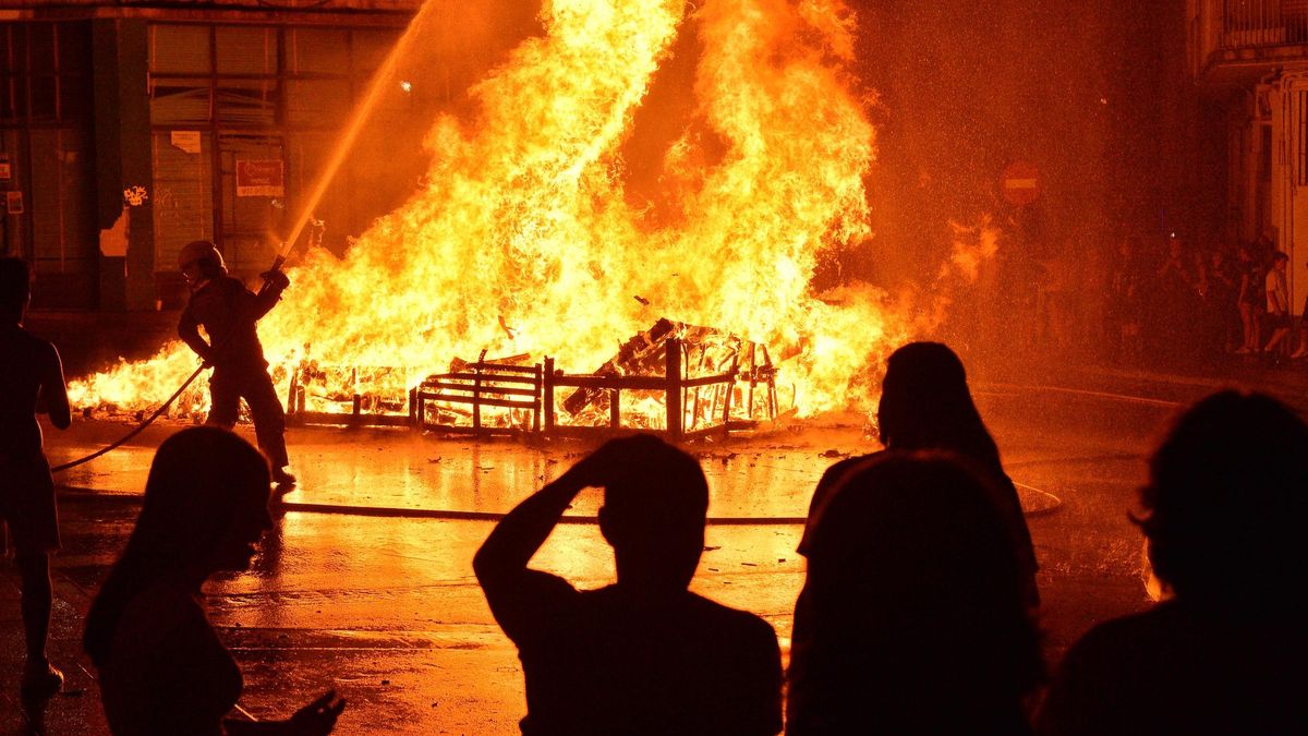 Fotogalería | Las imágenes de la noche de San Juan.