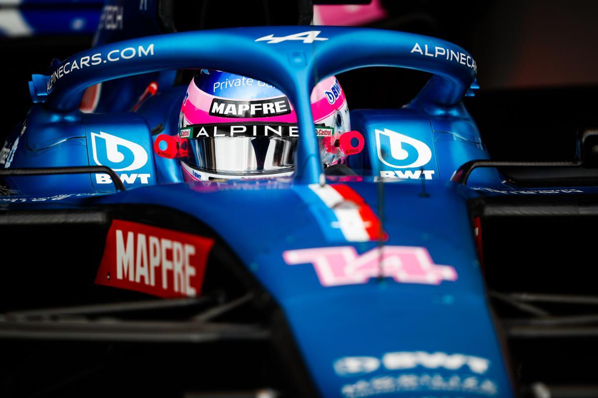 Fernando Alonso ya no pilotará para Alpine a partir del próximo año.