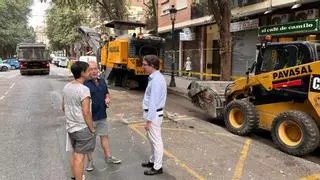 Finalitza l'asfaltatge de carrers a València