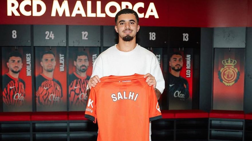 Illiese Salhi, una joven promesa que entrena con el primer equipo del Mallorca