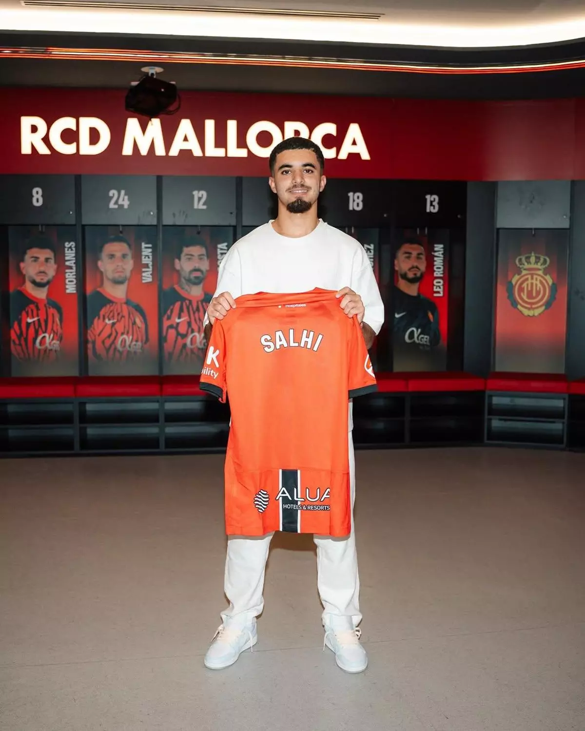Illiese Salhi, una joven promesa que entrena con el primer equipo del Mallorca