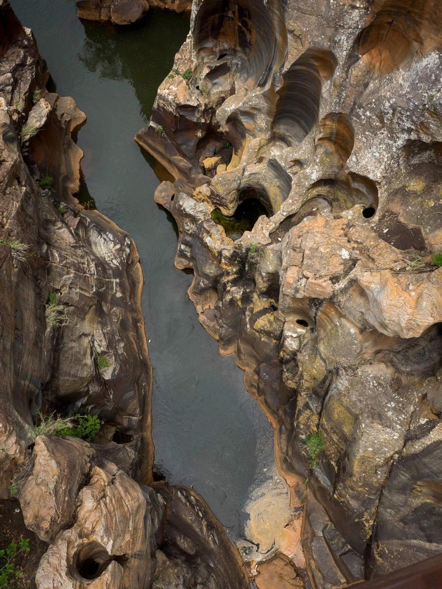Bourke´s Luck Potholes en el cañón del río Blyde