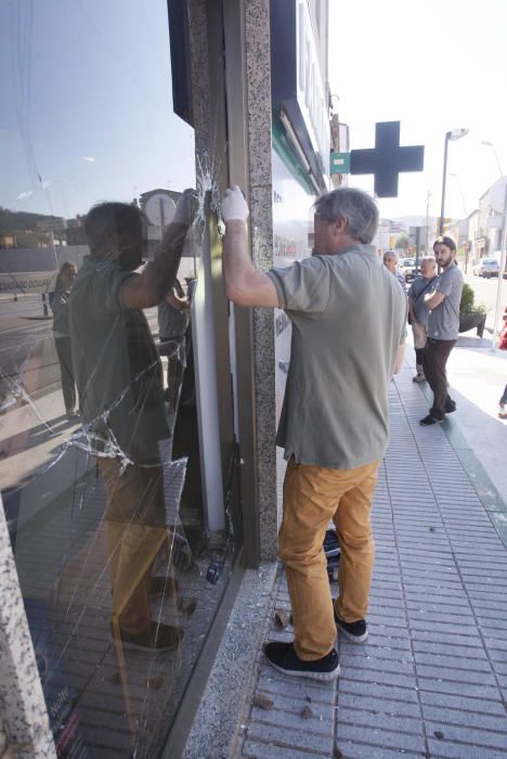 Robatori a la farmàcia de Bescanó