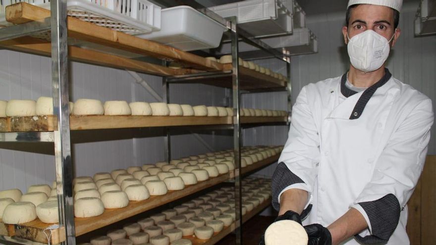 La producción de queso casín se incrementa un 67% respecto a 2020