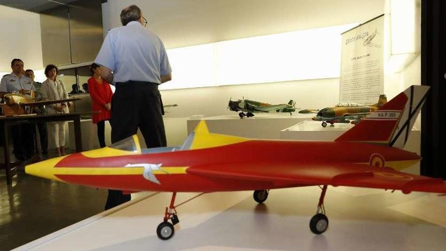 Maquetas de la exposición &quot;Volar, historia de una aventura&quot;.