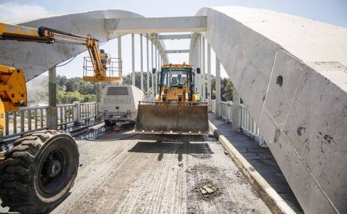 Obras en Puente de O Pedrido