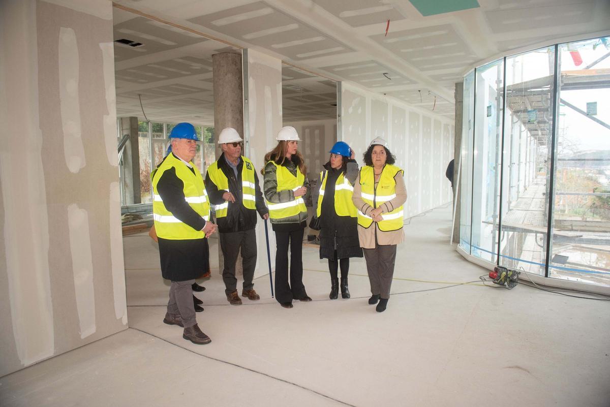 Visita institucional a la nueva sede de Adaceco en Eirís