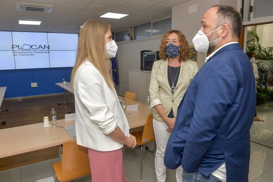 La secretaria de Estado de Energía, Sara Aagesen, visita la Plocan