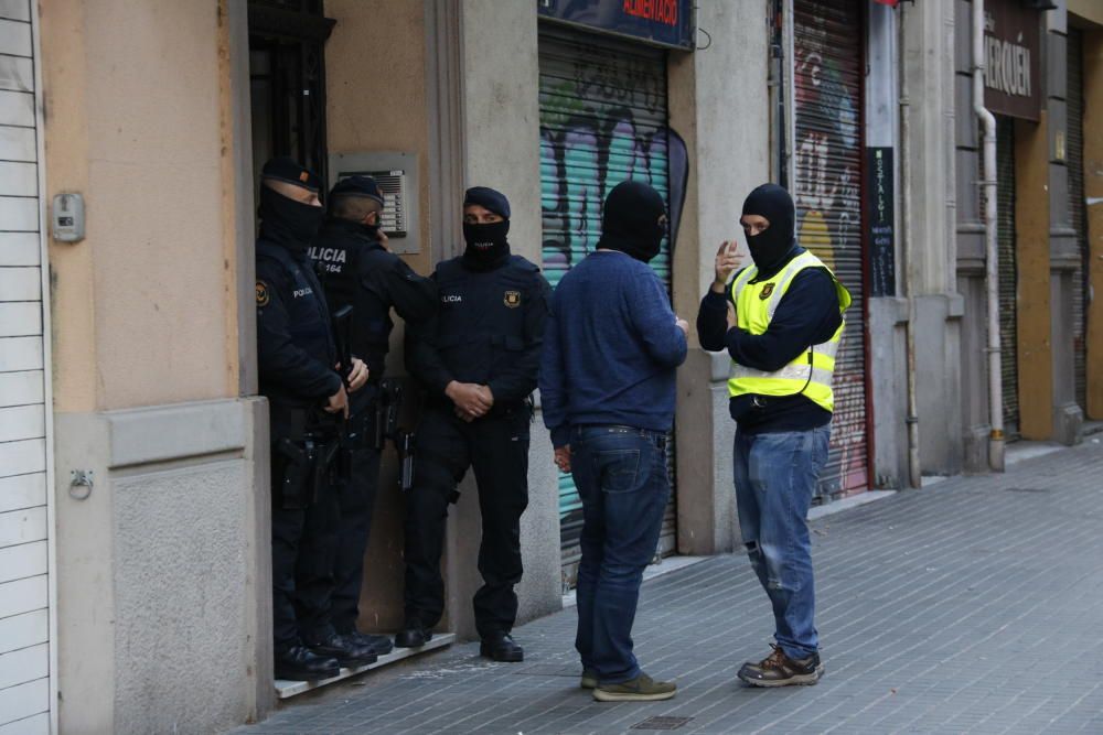 Operació contra el gihadisme a sis municipis catalans