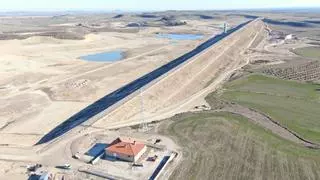 El embalse de Almudévar no tendrá energía hasta mediados de 2027