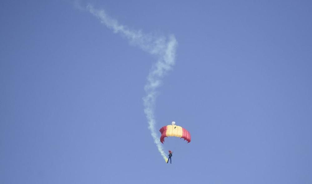 Acto de relevo de mando de la Base Aérea de Alcantarilla