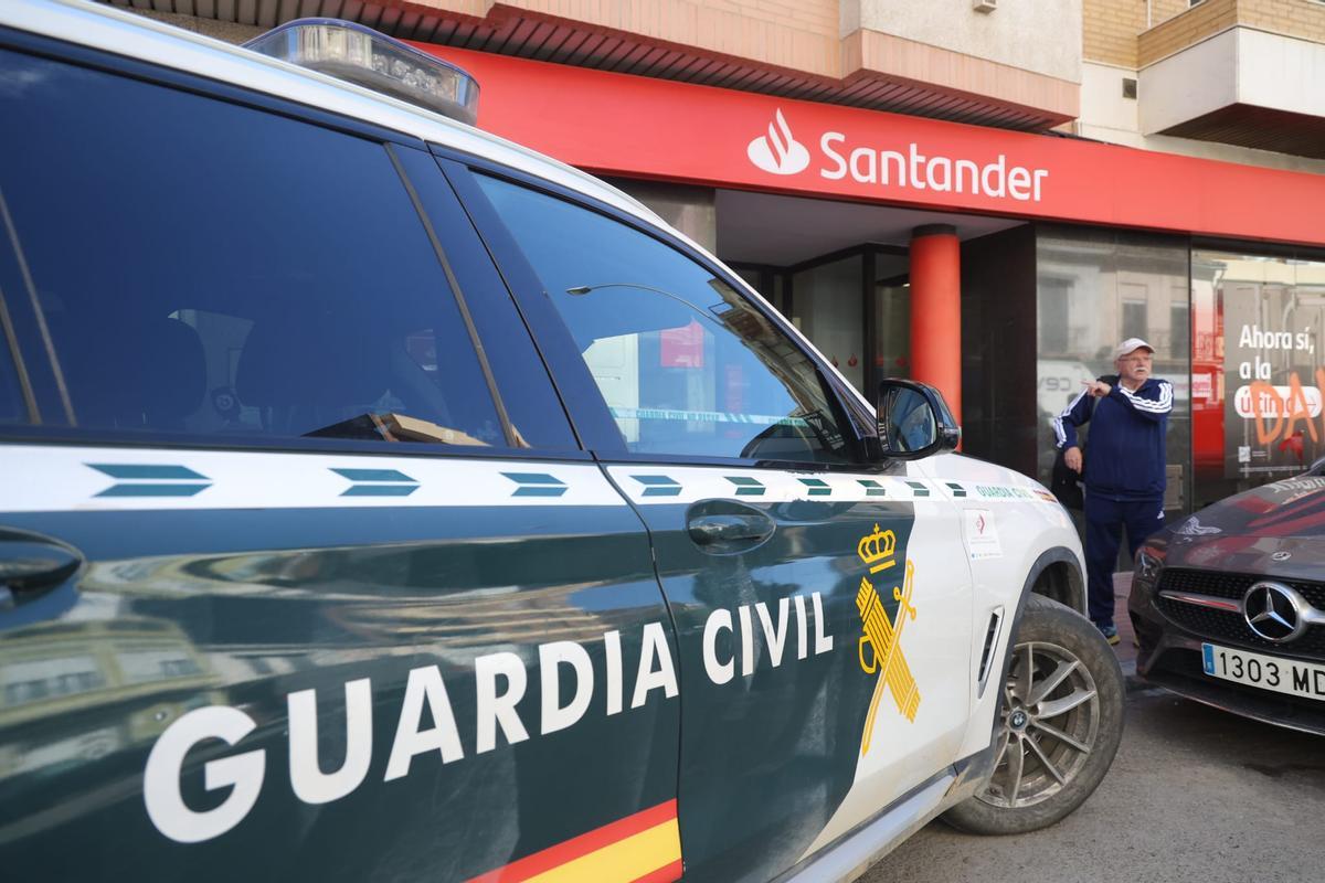 Atraco en un banco de Benetússer