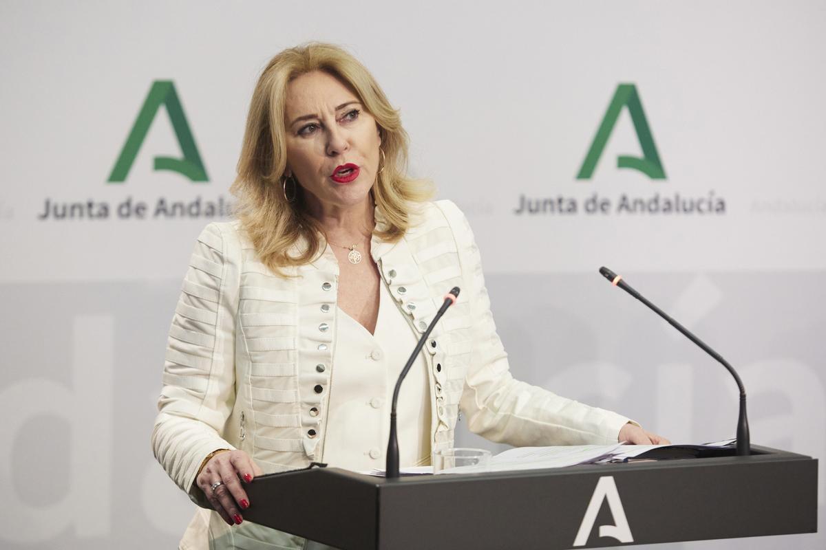 Carolina España, consejera de Economía de la Junta de Andalucía.