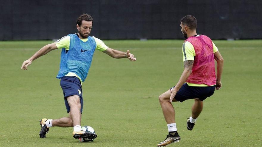 Paul Baysse, durante el entrenamiento de ayer.