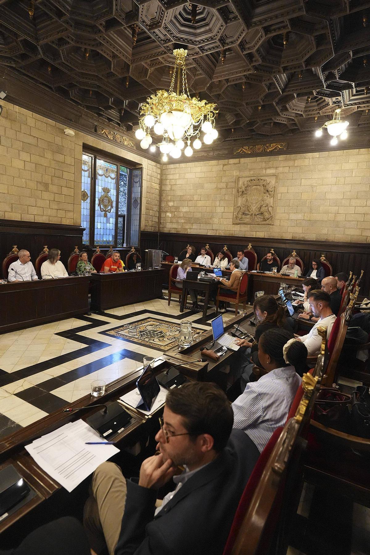 El ple de Girona d'aquest dilluns.