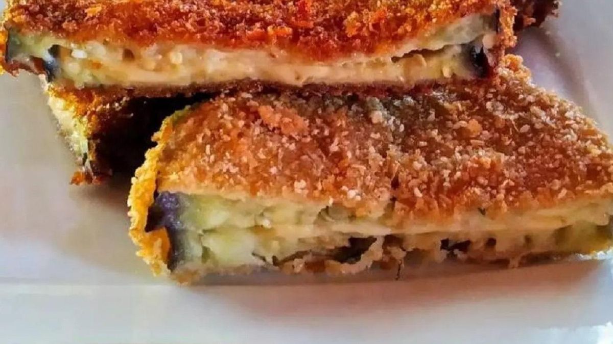 Receta de milanesa de berenjena