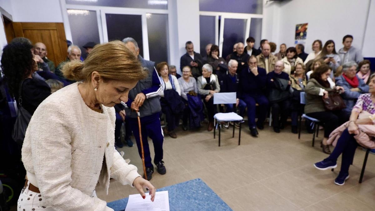 EN IMÁGENES: La elección de la nueva junta directiva de la Asociación "San Félix" de Porceyo