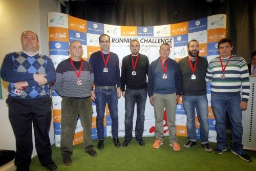 Entrega de premios de la Running Challenge