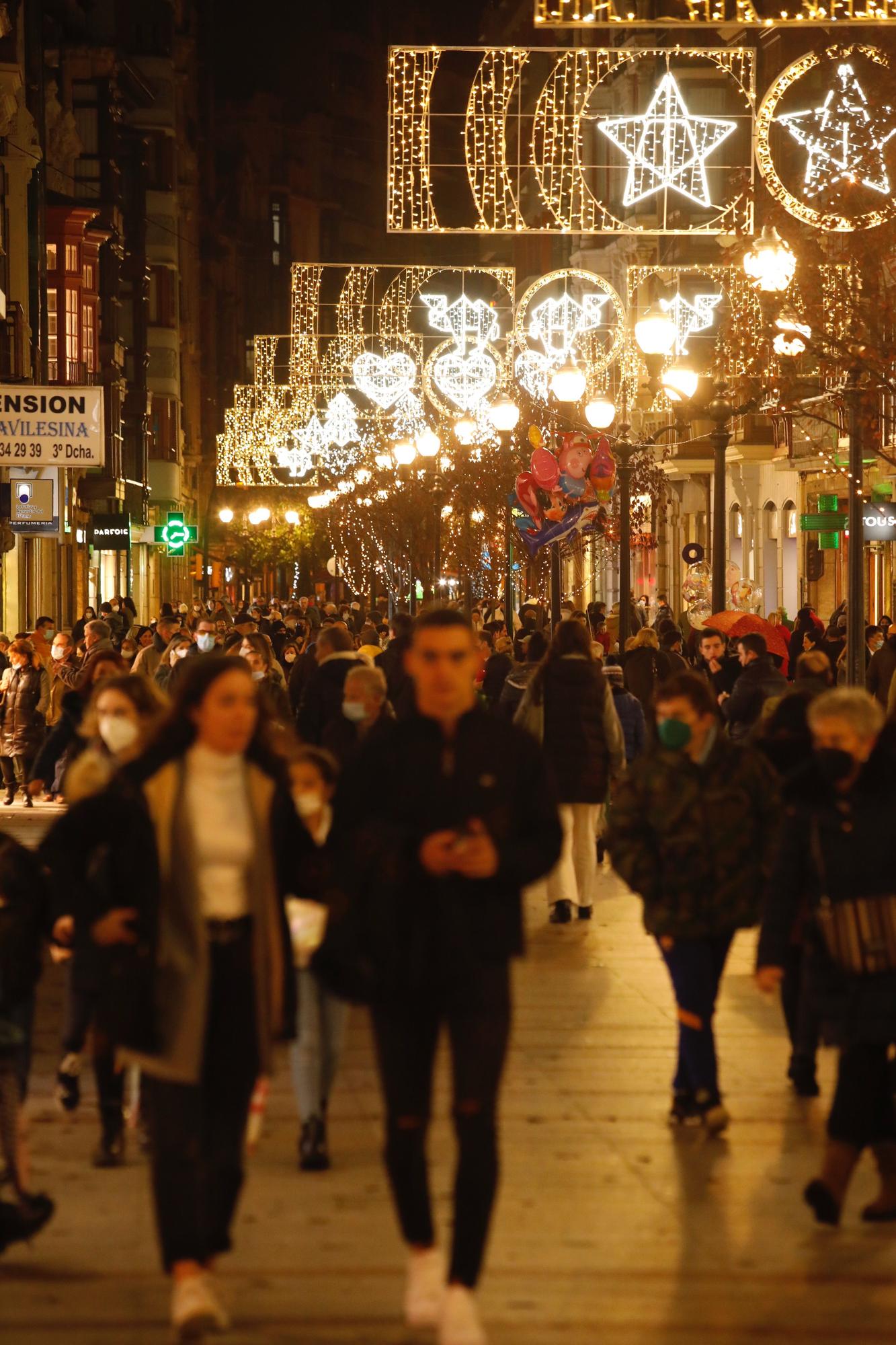 Gijón disfruta de la Navidad