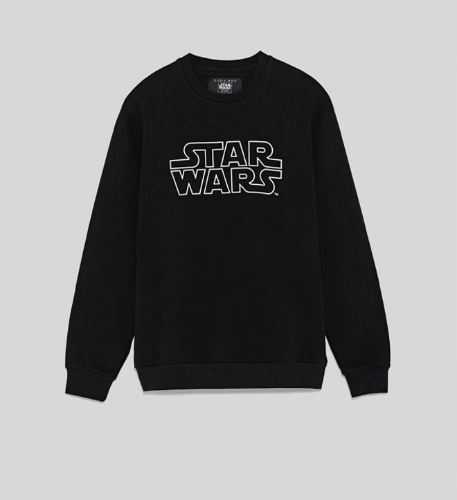 La moda se inspira en Star Wars: sudadera de Zara