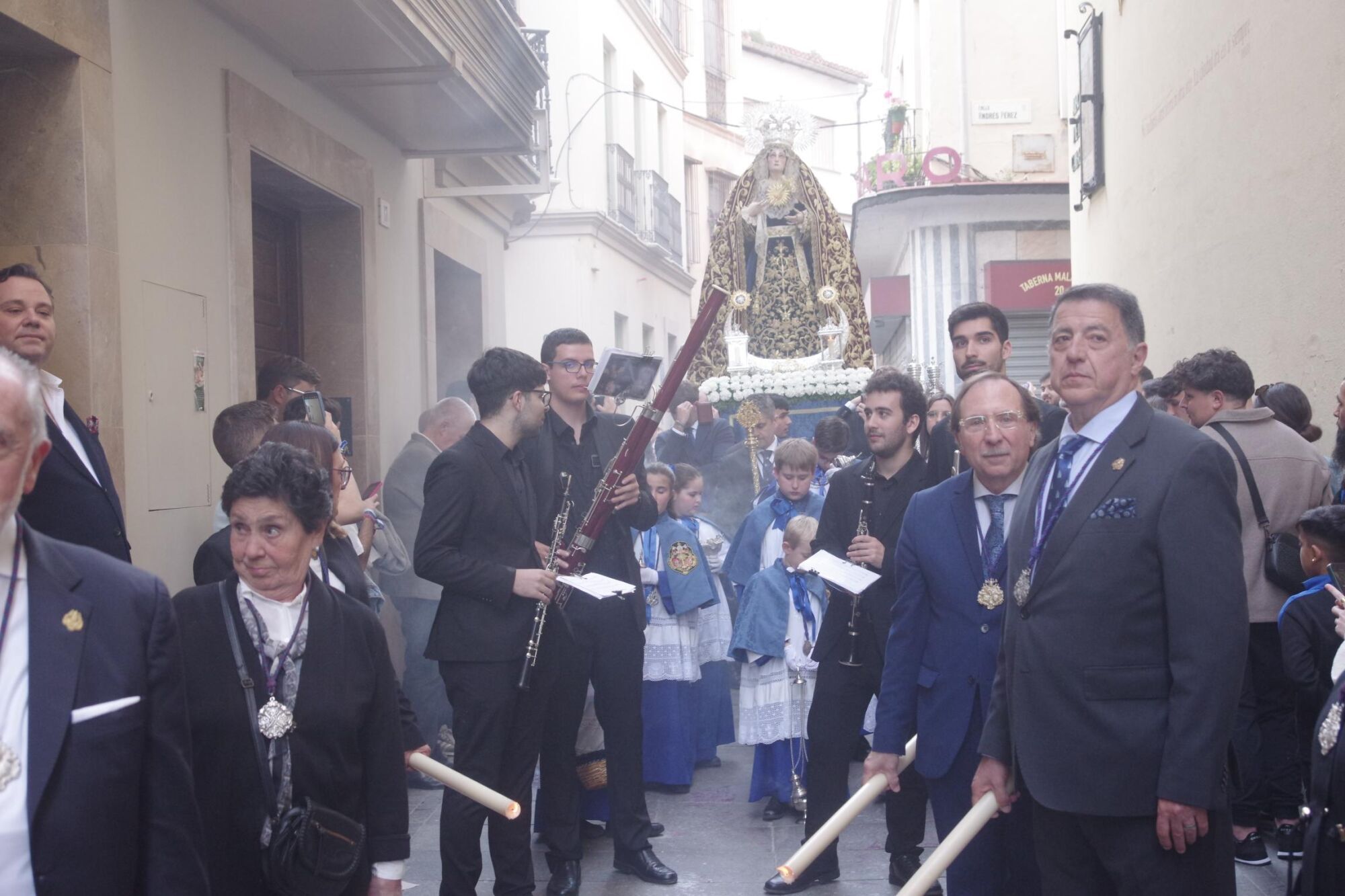 Traslado del Huerto en la tarde del Domingo de Pasión de 2025
