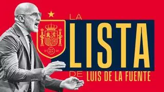 ¡La lista de Luis de la Fuente con Cubarsí!