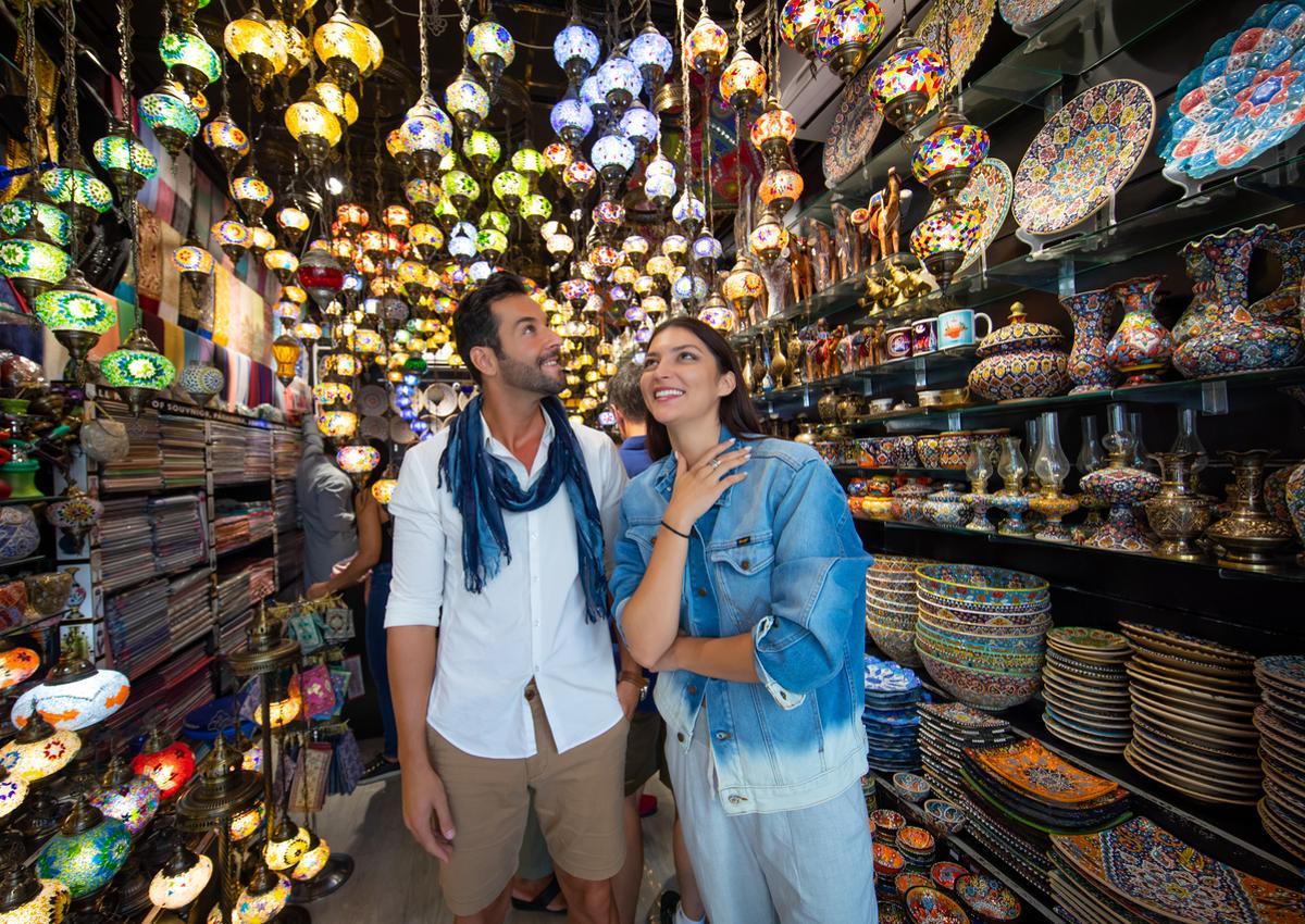 Spice Souk Dubai, el mercado de las especias de la ciudad.