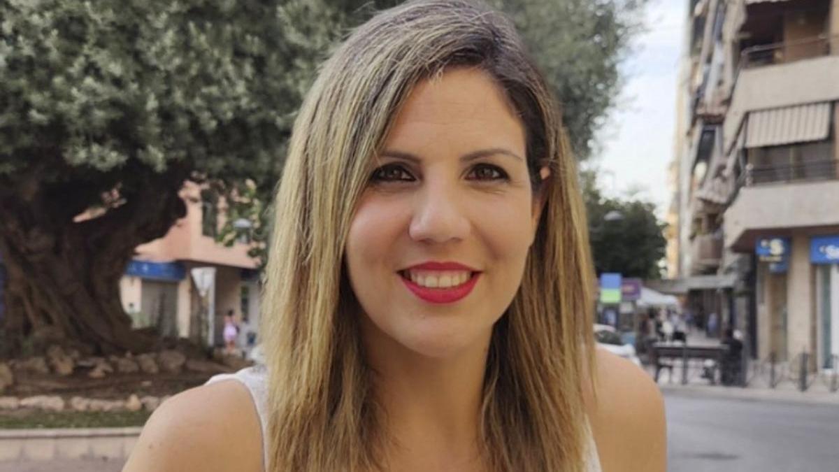 Esther Donate, candidata a la Alcaldía de Sant Joan por el PSOE. 