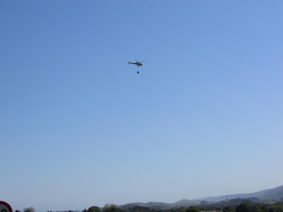 Incendios zona de Llanes.