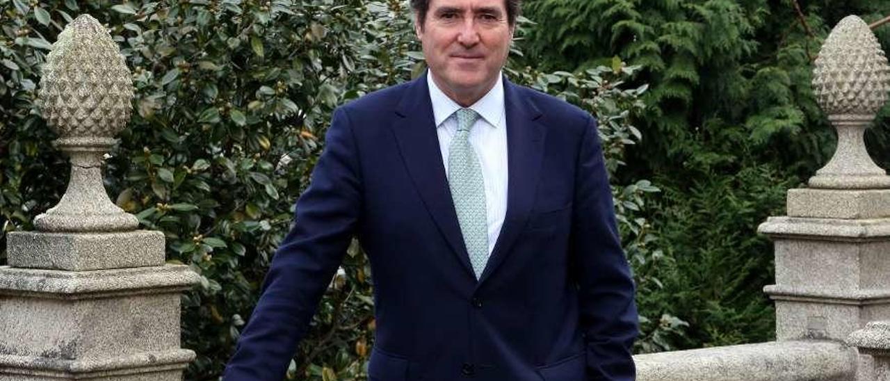 Antonio Garamendi, en una foto tomada en Vigo.