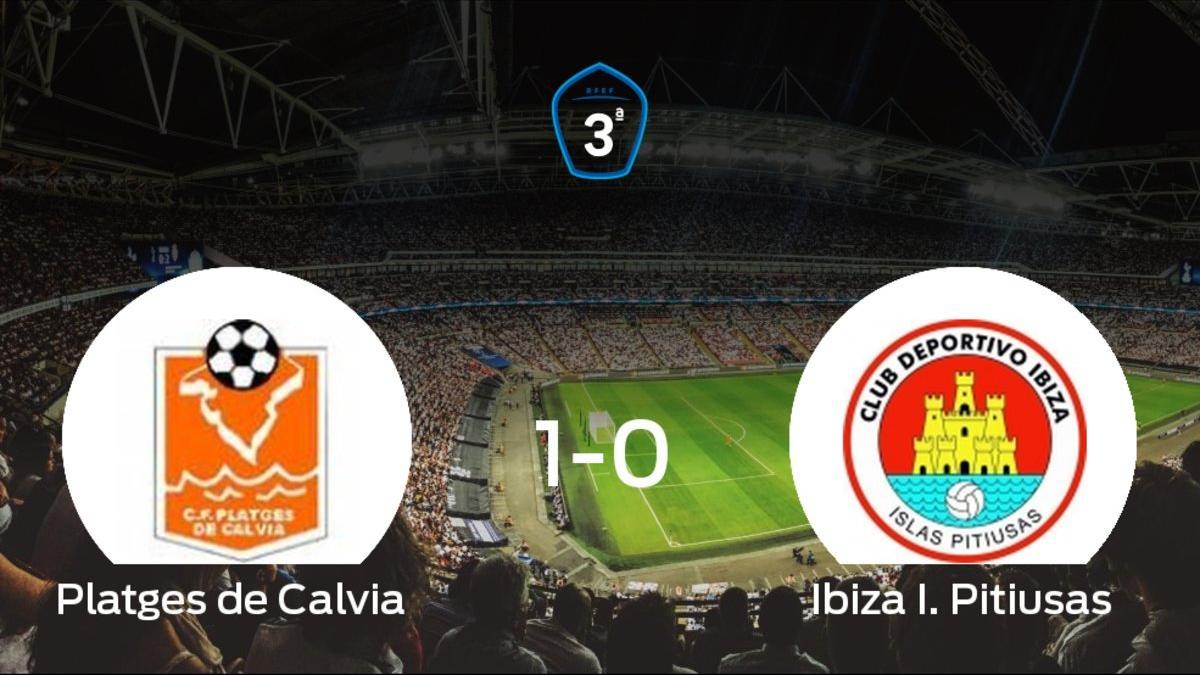 El Ibiza I. Pitiusas perdió 1-0 en el Polideportivo Municipal de Magalluf frente al Platges de Calvia