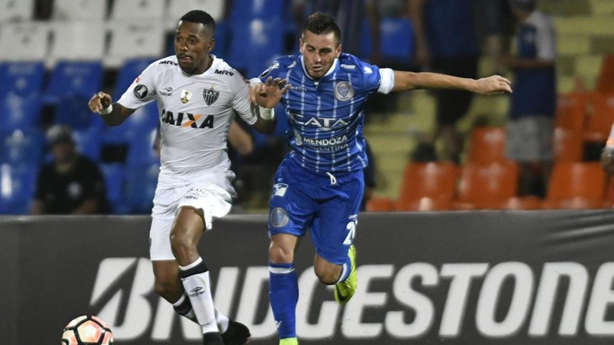 Robinho estaba evolucionando en el Atlético Mineiro