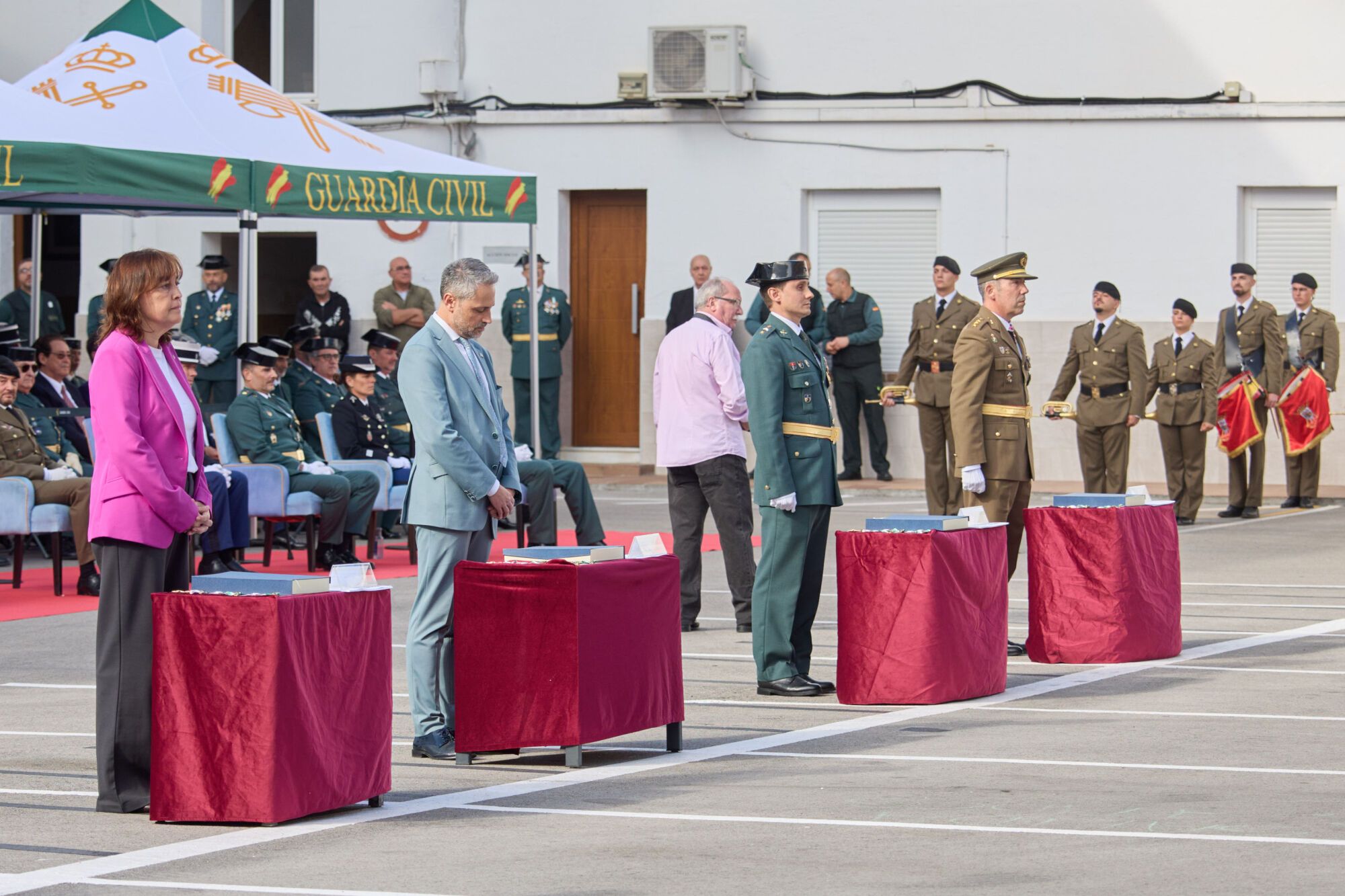 Les millors fotos de l'acte conmemmoratiu Comandància de la Guàrdia Civil a Girona