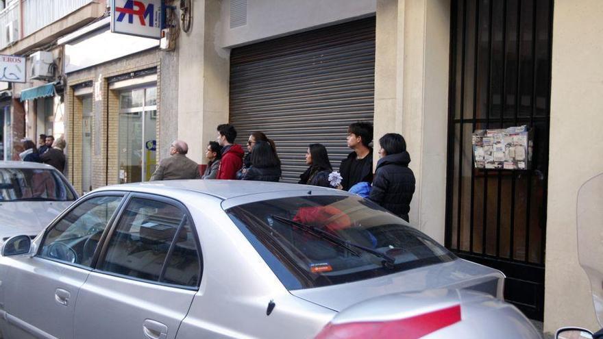 Derrumbe del techo de una vivienda en Murcia