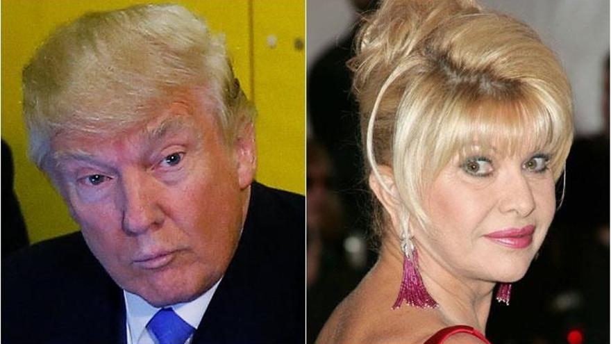 Donald e Ivana Trump.