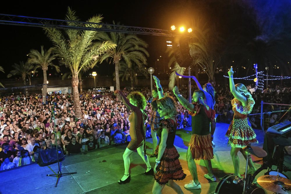 Fiesta del Flexas en el Parc de la Mar