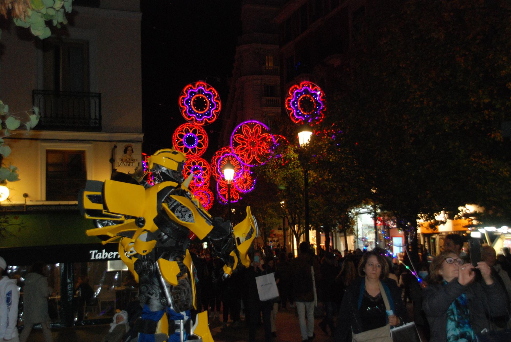 En imágenes: así son las luces de Navidad en Madrid