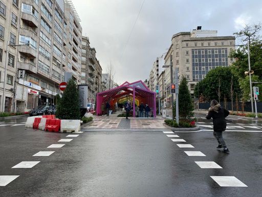 Las rampas de Gran Vía, el objetivo de turistas