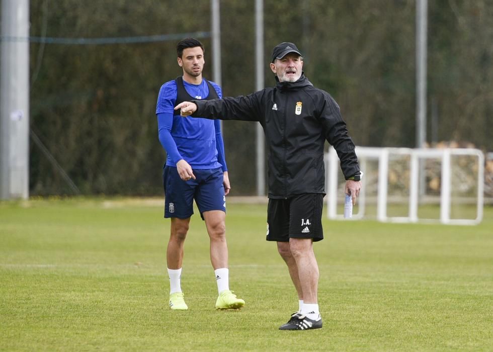 Entrenamiento del Real Oviedo