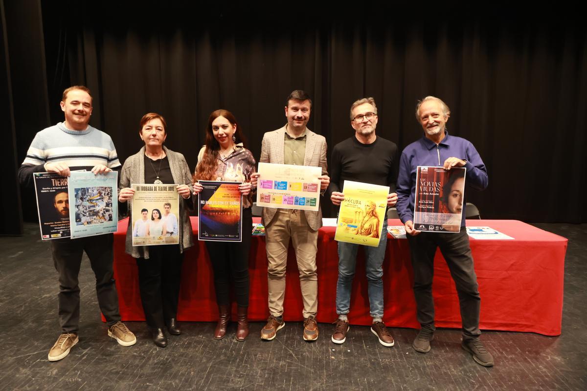 Presentación de la programación del mes de marzo en el Teatro de Sant Joan d'Alacant.